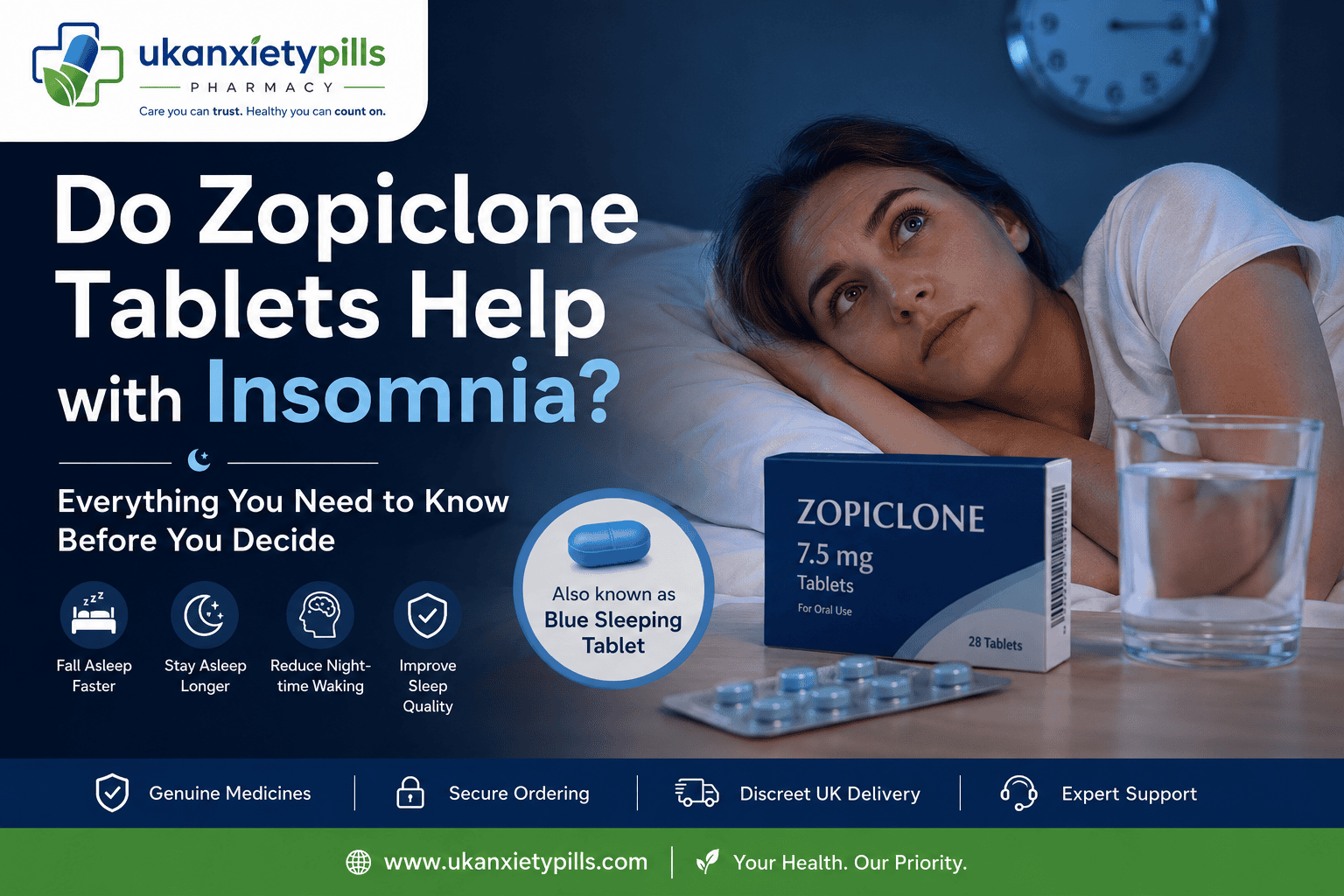 Are Zopiclone Tablets Helpful to Treat Insomnia or Not?